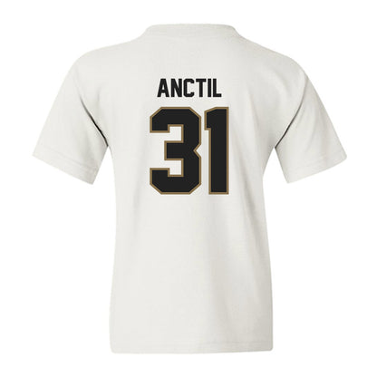 Texas State - NCAA Baseball : Justin Anctil - Classic Shersey Youth T-Shirt-1