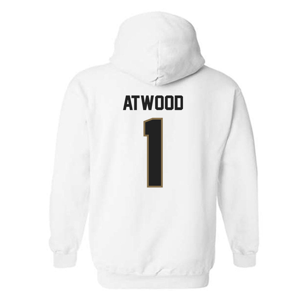 Texas State - NCAA Football : Amarion Atwood - Classic Shersey Hooded Sweatshirt-1