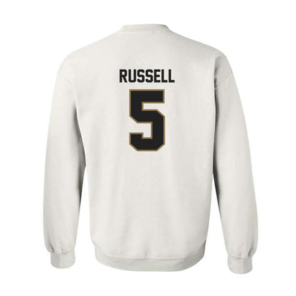 Texas State - NCAA Football : Donterry Russell - Classic Shersey Crewneck Sweatshirt-1