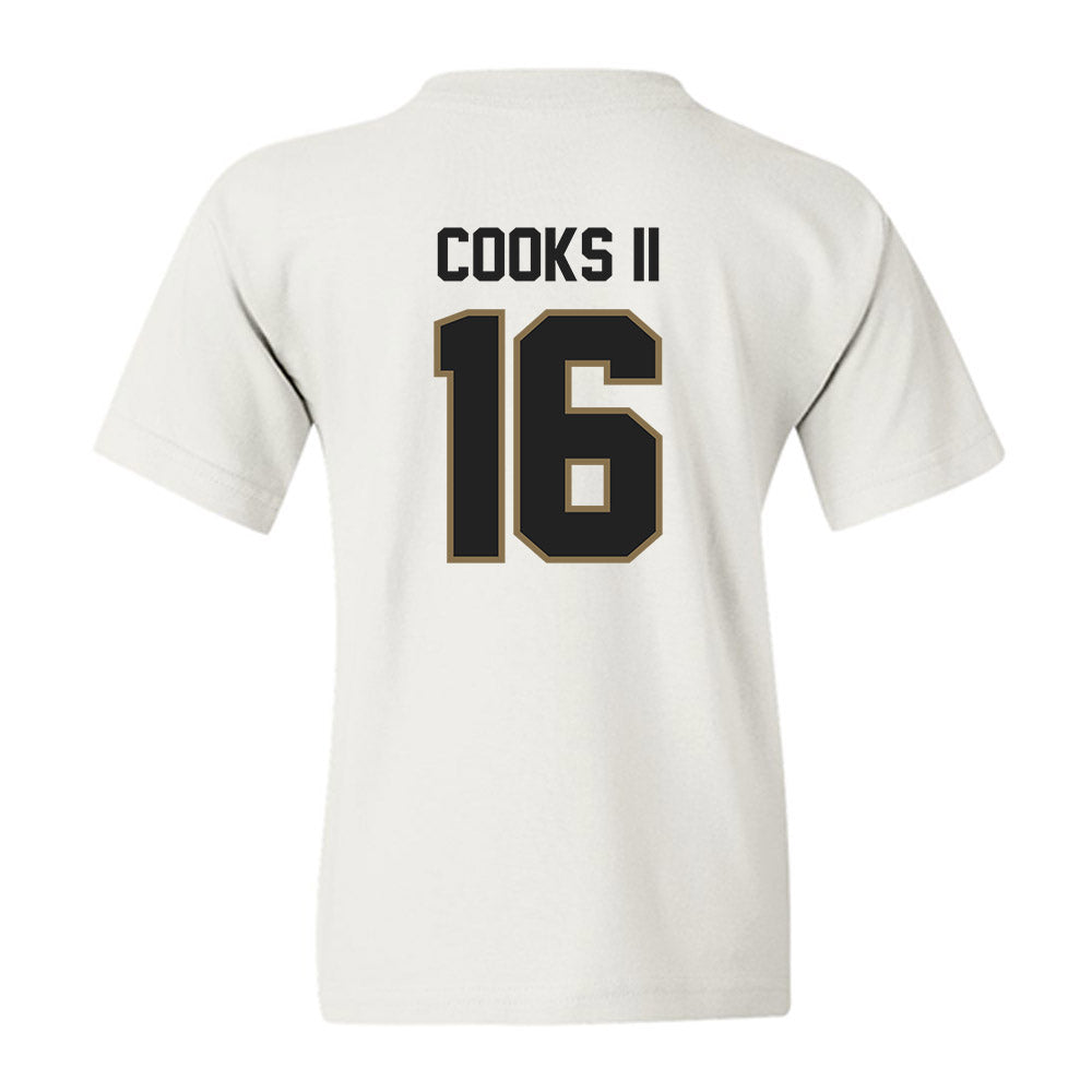Texas State - NCAA Football : Terrence Cooks II - Classic Shersey Youth T-Shirt-1