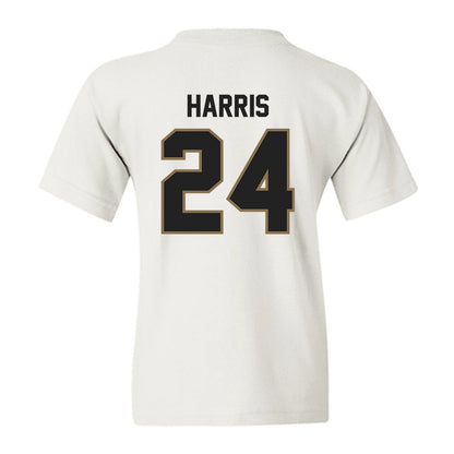 Texas State - NCAA Football : Juntavious Harris - Classic Shersey Youth T-Shirt-1