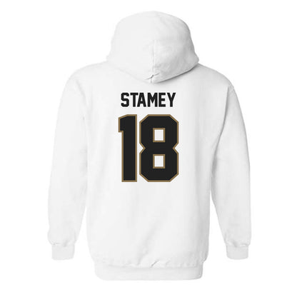 Texas State - NCAA Football : Ty Stamey - Hooded Sweatshirt-1
