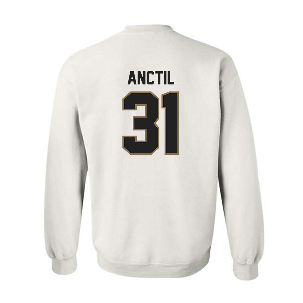 Texas State - NCAA Baseball : Justin Anctil - Classic Shersey Crewneck Sweatshirt-1