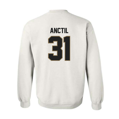 Texas State - NCAA Baseball : Justin Anctil - Classic Shersey Crewneck Sweatshirt-1