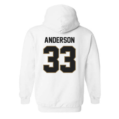 Texas State - NCAA Women's Basketball : Kyra Anderson - Hooded Sweatshirt-1