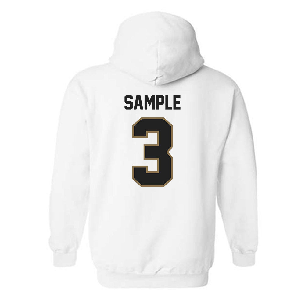 Texas State - NCAA Football : Zechariah Sample - Classic Shersey Hooded Sweatshirt-1