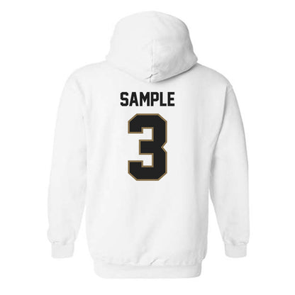 Texas State - NCAA Football : Zechariah Sample - Classic Shersey Hooded Sweatshirt-1