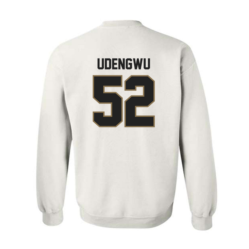 Texas State - NCAA Football : Mikel Udengwu - Classic Shersey Crewneck Sweatshirt-1