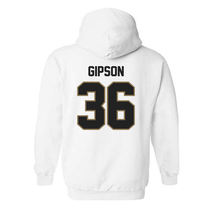 Texas State - NCAA Football : Greg Gipson - Classic Shersey Hooded Sweatshirt-1