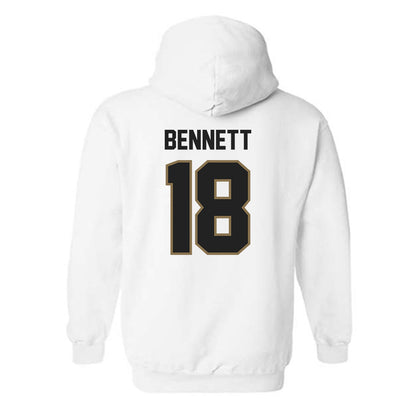 Texas State - NCAA Women's Volleyball : India Bennett - Classic Shersey Hooded Sweatshirt-1