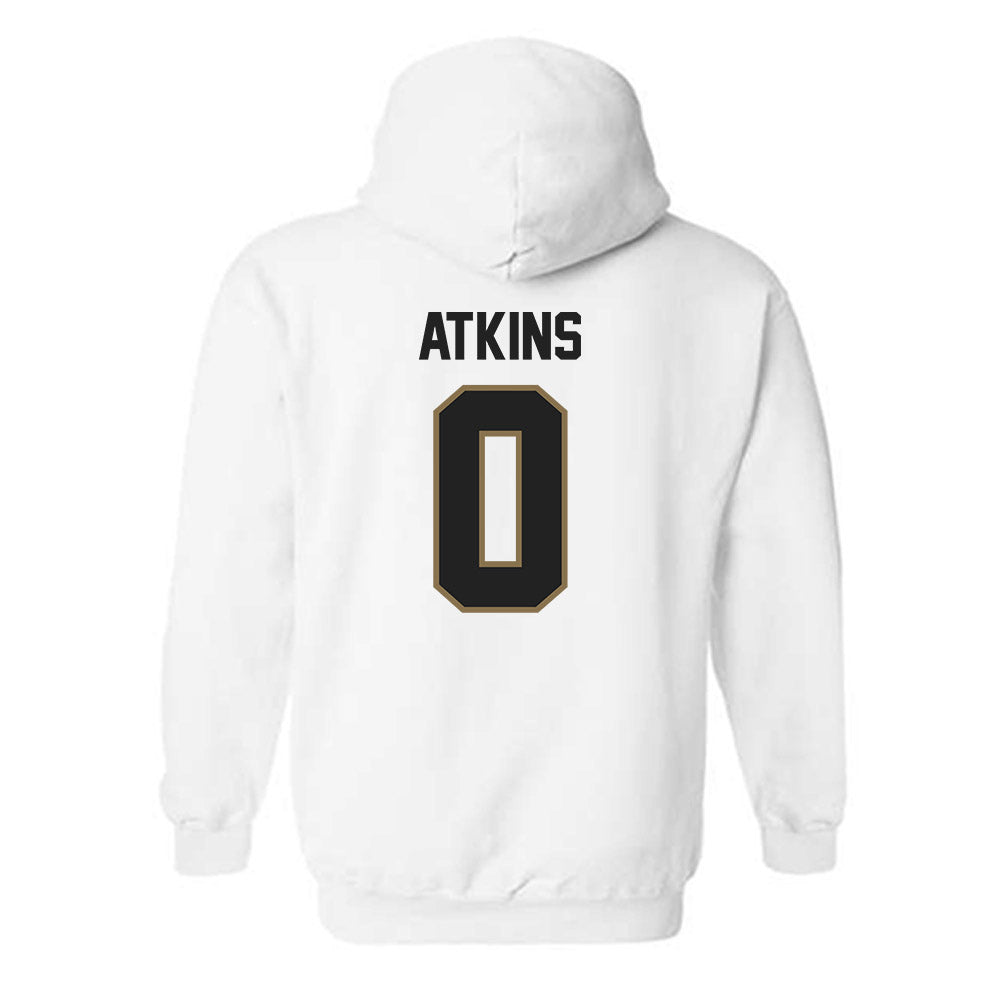 Texas State - NCAA Football : Taji Atkins - Classic Shersey Hooded Sweatshirt-1