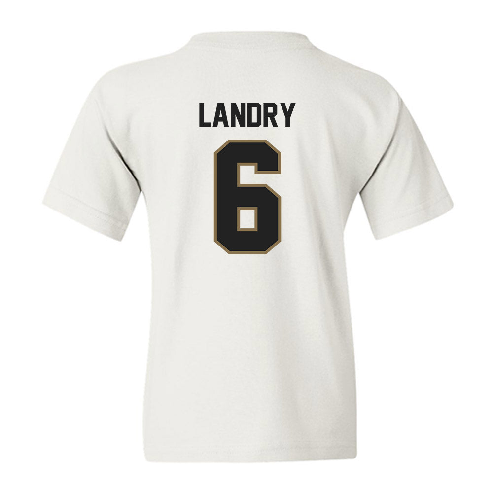 Texas State - NCAA Football : Jo’Laison Landry - Youth T-Shirt-1