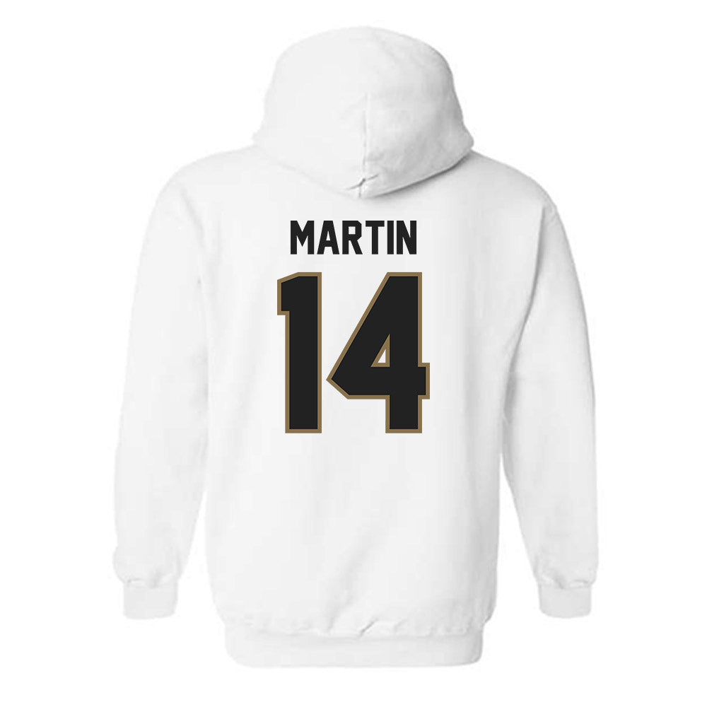 Texas State - NCAA Football : Jordan Martin - Classic Shersey Hooded Sweatshirt-1