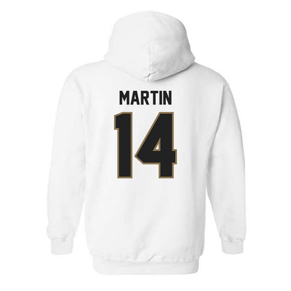 Texas State - NCAA Football : Jordan Martin - Classic Shersey Hooded Sweatshirt-1