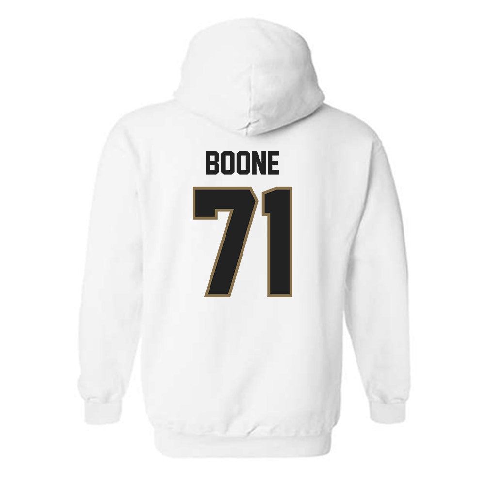 Texas State - NCAA Football : William Boone - Classic Shersey Hooded Sweatshirt-1