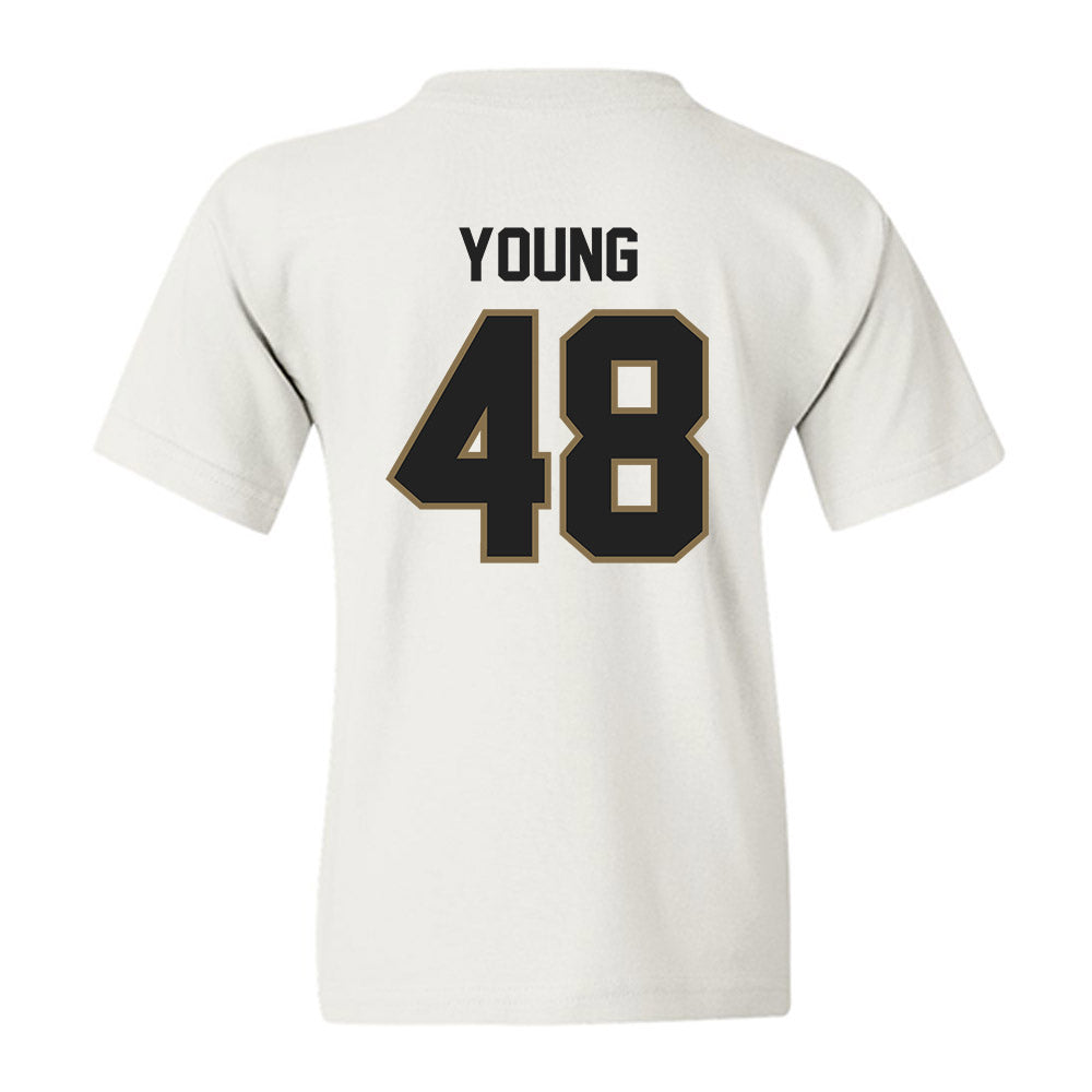 Texas State - NCAA Football : Braylon Young - Classic Shersey Youth T-Shirt-1