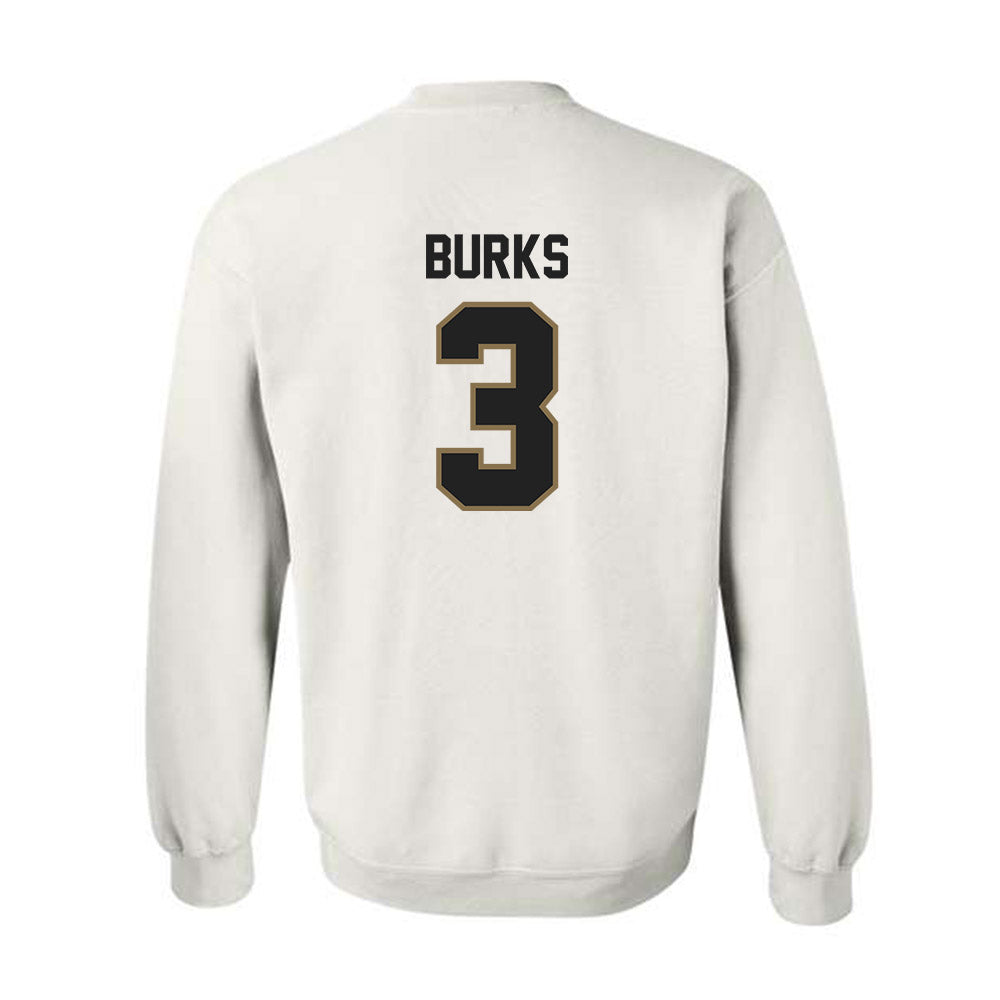 Texas State - NCAA Women's Basketball : Saniya Burks - Crewneck Sweatshirt-1