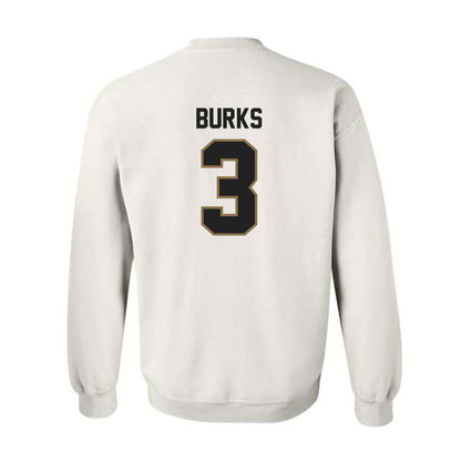 Texas State - NCAA Women's Basketball : Saniya Burks - Crewneck Sweatshirt-1