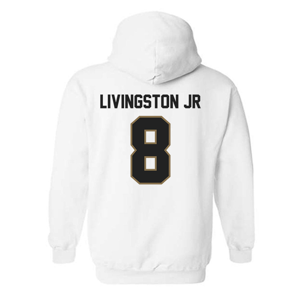 Texas State - NCAA Men's Basketball : Randy Livingston Jr - Classic Shersey Hooded Sweatshirt-1