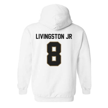 Texas State - NCAA Men's Basketball : Randy Livingston Jr - Classic Shersey Hooded Sweatshirt-1