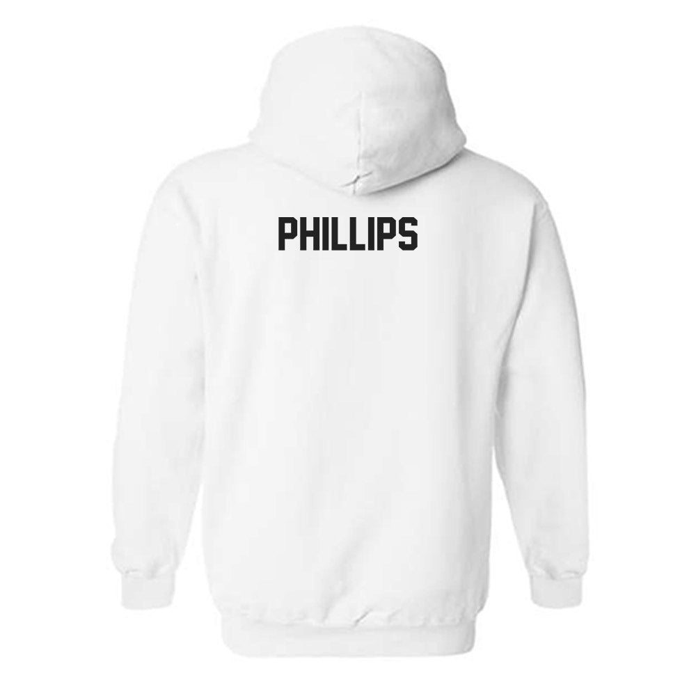 Texas State - NCAA Women's Track & Field : Mya Phillips - Classic Shersey Hooded Sweatshirt-1