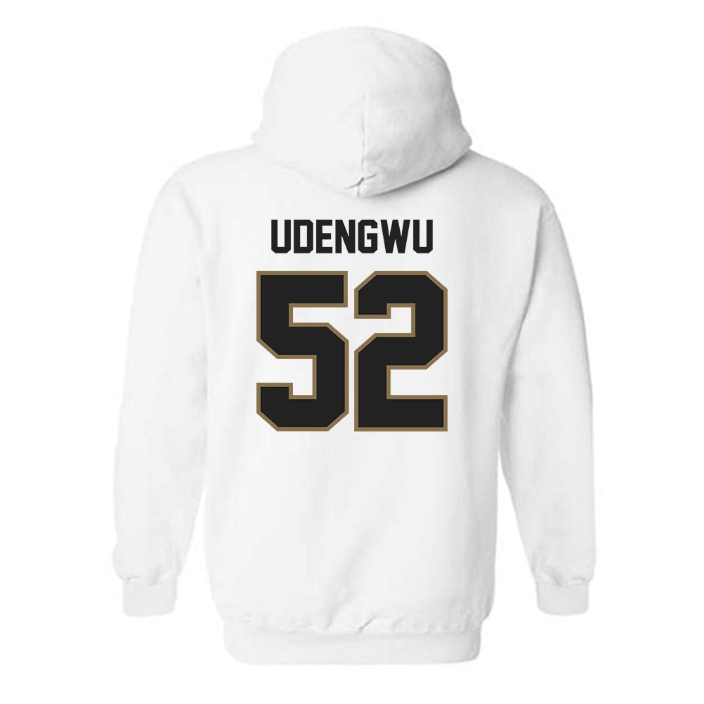 Texas State - NCAA Football : Mikel Udengwu - Classic Shersey Hooded Sweatshirt-1