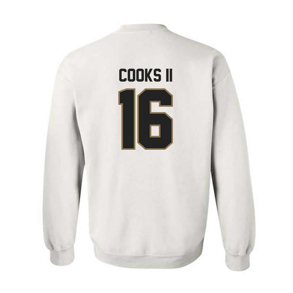 Texas State - NCAA Football : Terrence Cooks II - Classic Shersey Crewneck Sweatshirt-1
