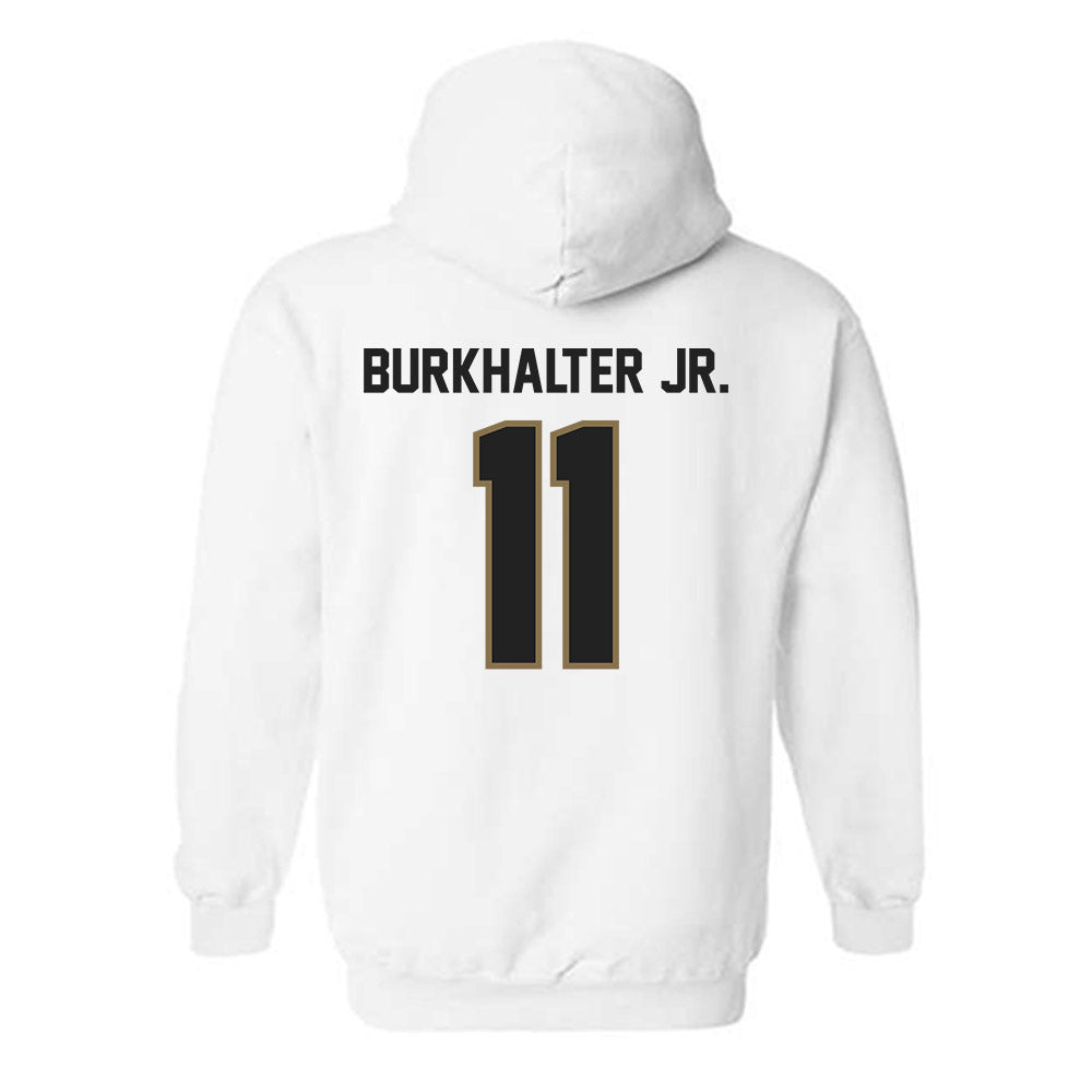 Texas State - NCAA Football : Trenton Burkhalter Jr. - Classic Shersey Hooded Sweatshirt-1