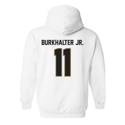 Texas State - NCAA Football : Trenton Burkhalter Jr. - Classic Shersey Hooded Sweatshirt-1