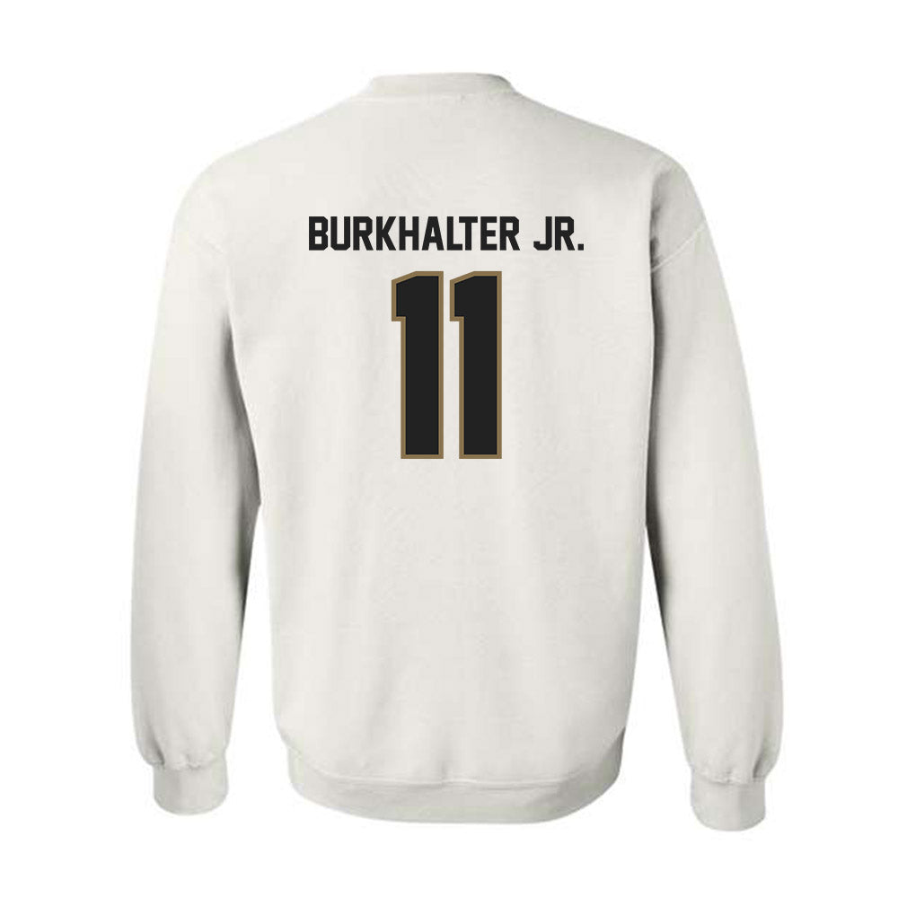 Texas State - NCAA Football : Trenton Burkhalter Jr. - Classic Shersey Crewneck Sweatshirt-1