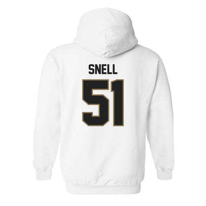 Texas State - NCAA Football : Darian Snell - Classic Shersey Hooded Sweatshirt-1