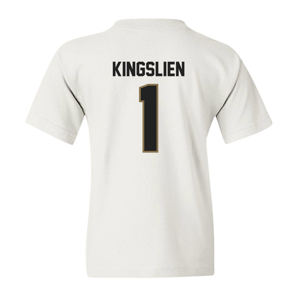 Texas State - NCAA Softball : Maddie Kingslien - Youth T-Shirt-1