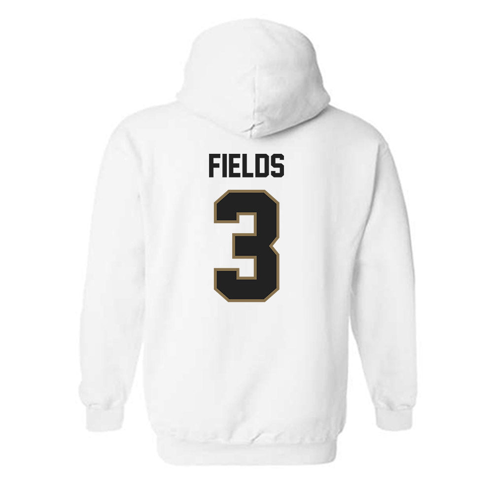 Texas State - NCAA Men's Basketball : Robert Fields - Hooded Sweatshirt-1