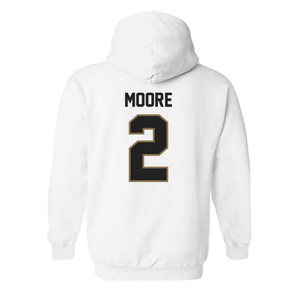 Texas State - NCAA Football : Trez Moore - Classic Shersey Hooded Sweatshirt-1