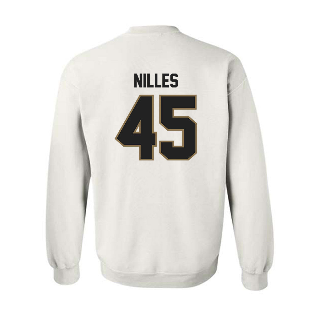 Texas State - NCAA Football : Cole Nilles - Crewneck Sweatshirt-1