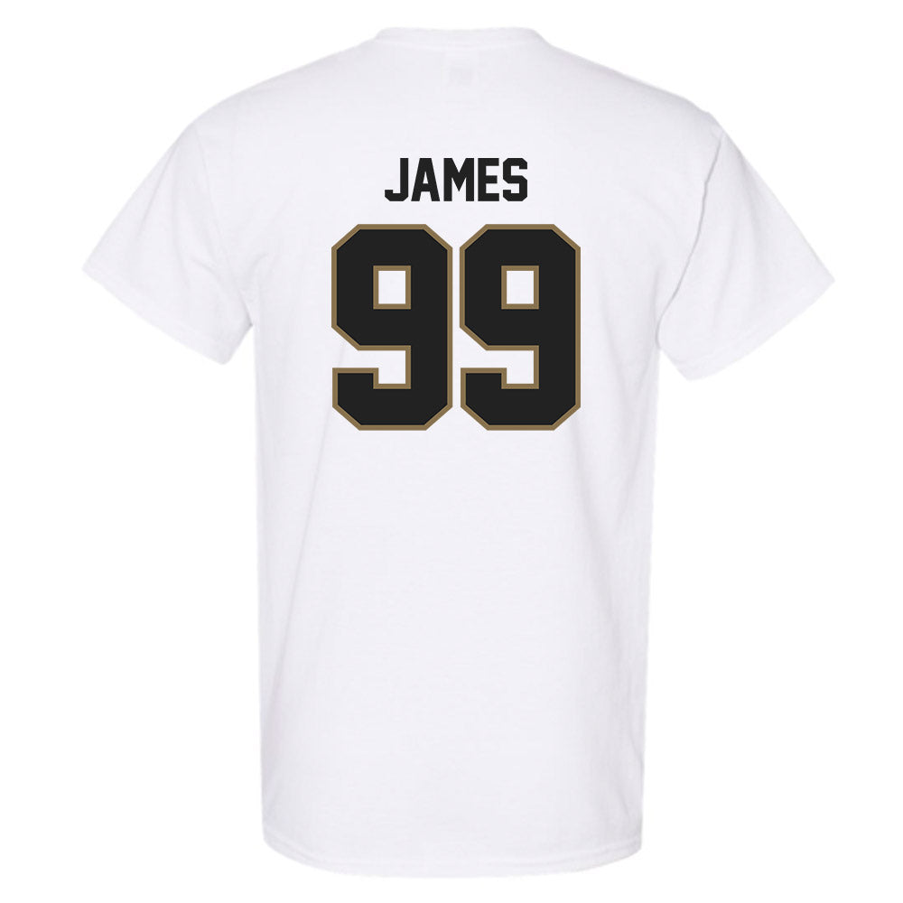 Texas State - NCAA Football : Kaleb James - T-Shirt-1