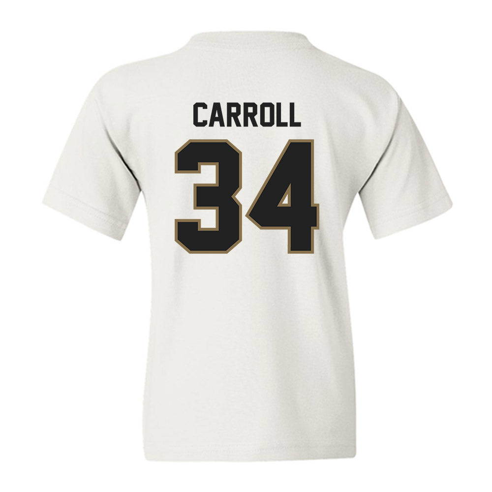 Texas State - NCAA Baseball : Coll Carroll - Classic Shersey Youth T-Shirt-1