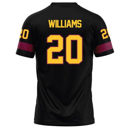 Arizona State - NCAA Football : Maurice Williams - Black Football Jersey-1