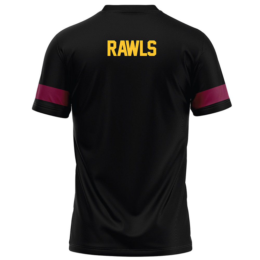 Arizona State - NCAA Football : Lyrik Rawls - Black Football Jersey-1