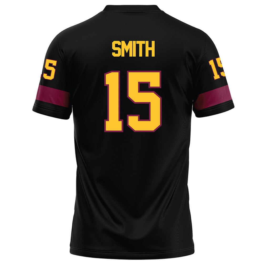 Arizona State - NCAA Football : Joseph Smith - Black Football Jersey-1