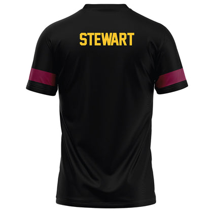 Arizona State - NCAA Football : Maki Stewart - Black Football Jersey-1