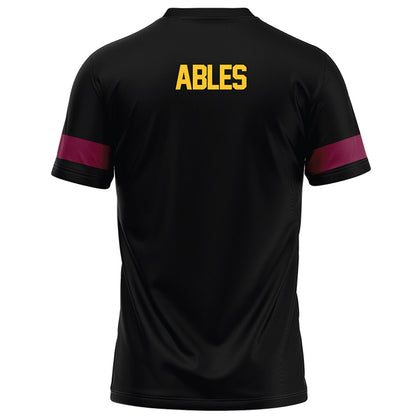 Arizona State - NCAA Football : Chance Ables - Black Football Jersey-1