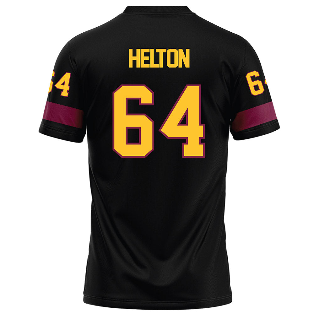 Arizona State - NCAA Football : Wade Helton - Black Football Jersey-1