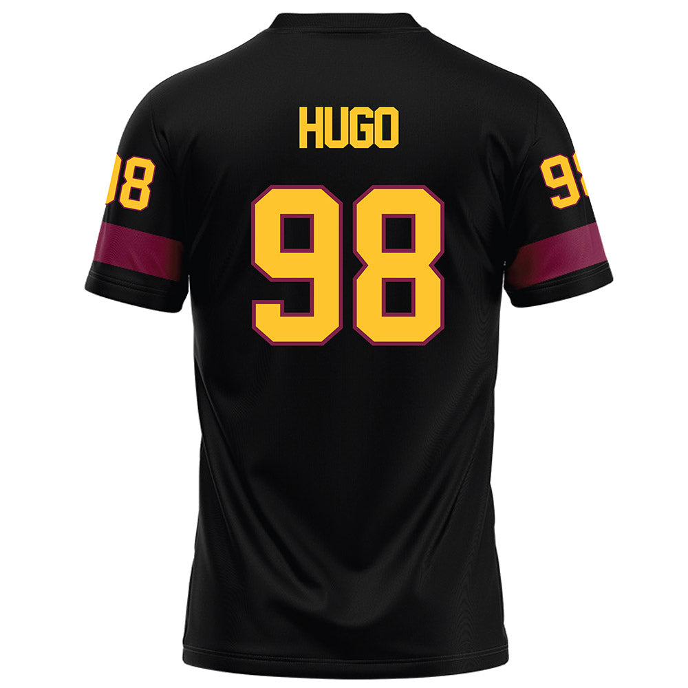 Arizona State - NCAA Football : Julian Hugo - Black Football Jersey-1