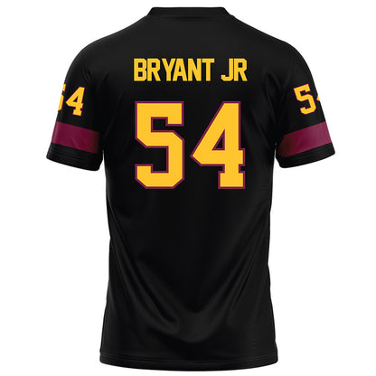 Arizona State - NCAA Football : Desean Bryant Jr - Black Football Jersey-1