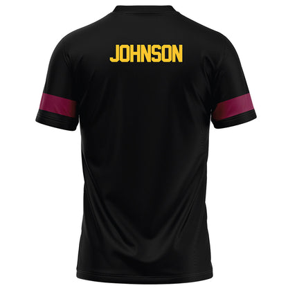Arizona State - NCAA Football : Jeremiah Johnson - Black Football Jersey-1
