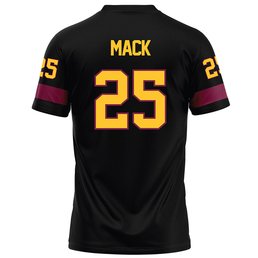 Arizona State - NCAA Football : Cardae Mack - Black Football Jersey-1