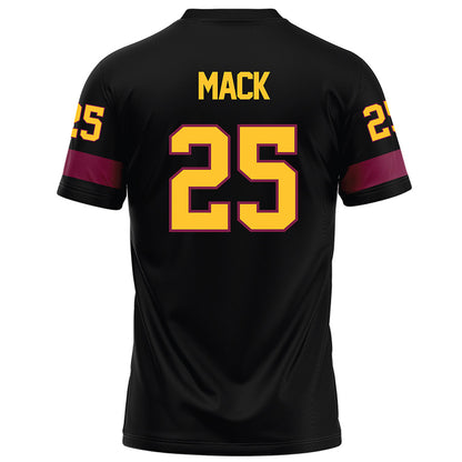 Arizona State - NCAA Football : Cardae Mack - Black Football Jersey-1