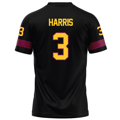 Arizona State - NCAA Football : Reed Harris - Black Football Jersey-1