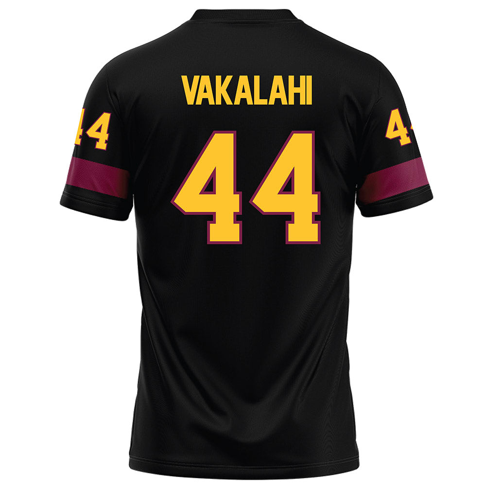 Arizona State - NCAA Football : Kirtland Vakalahi - Black Football Jersey-1